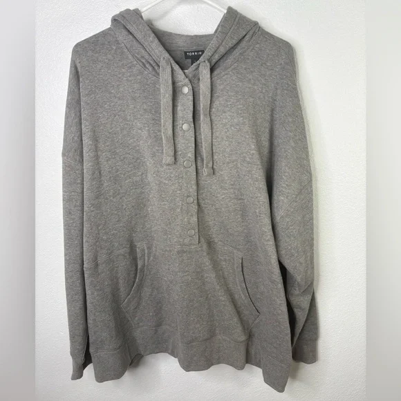 Torrid 1x NWT Hooded Sweatshirt - Picture 1 of 7